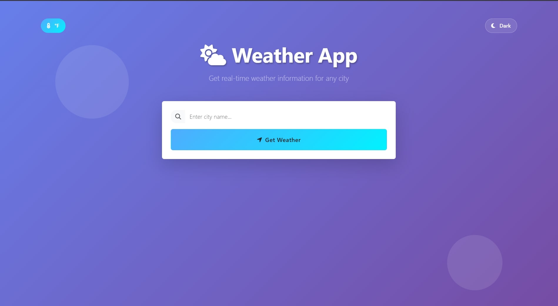 Weather App